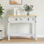 Angelia 90cm Solid Wood Console Table