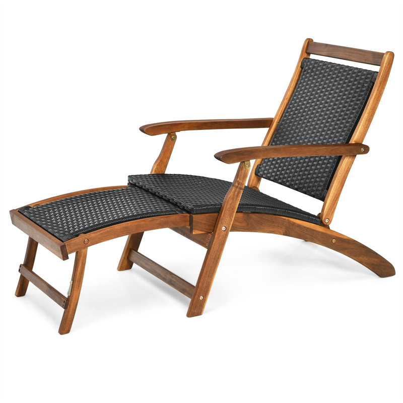 Farlane 130cm Long Reclining Single Sun Lounger