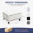 Modular Storage Ottoman with Removable Cover, Matching Chenille Foam Ottoman for Sectional Sofa-368444383