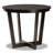 Bramford 5-Pc Dining Set in Dark Brown Faux Leather Upholstered, 37.99'' H X 17.91'' W X 20.47'' D
