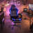 Adjustable Video Gaming Chair with Massage Swiveling PC & Racing Game Chair with Footrest-1332269546