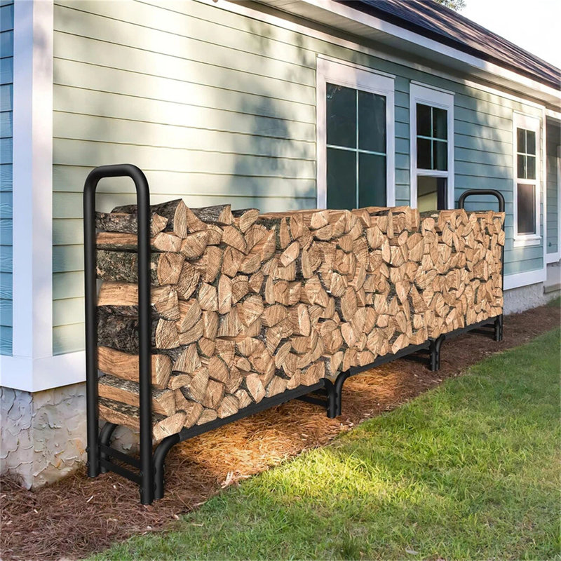 Organisateur de rangement pour pile de bois 12 pi