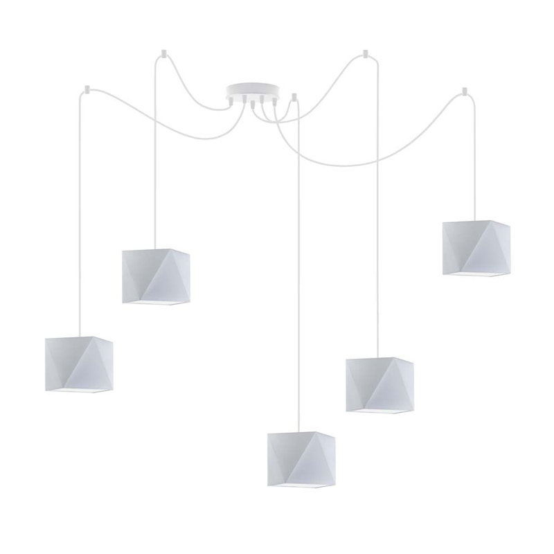 Thursa 5 - Light Pendant, Light Grey