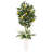 72'' Faux Lemon Plant in Ceramic Pot