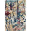 Tapis abstrait beige / bleu Dreya-31378715