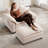 Chenille Oversized Accent Armchair With Ottoman-1002601922