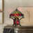 Tiffany-style Turtleback Double-lit Table Lamp