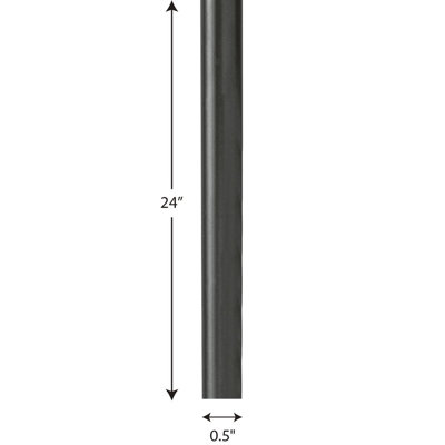 24-Inch Gilded Silver Accessory Stem
