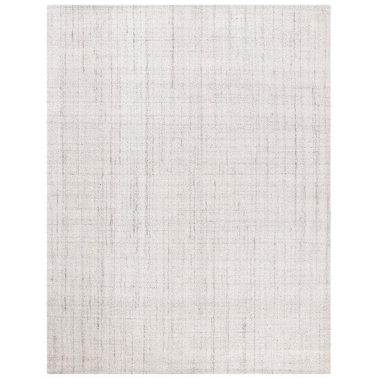 Mcentee Handmade Tufted Light Gray Area Rug
