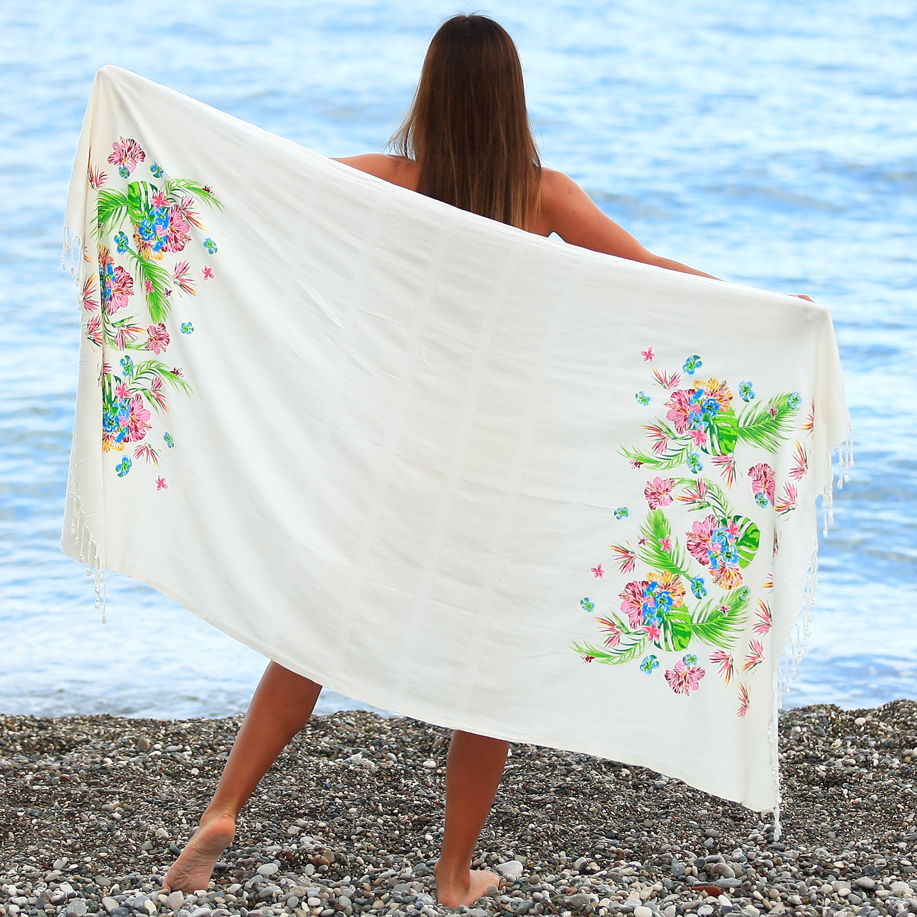 Ocean Turkish Beach Towel | Cacala