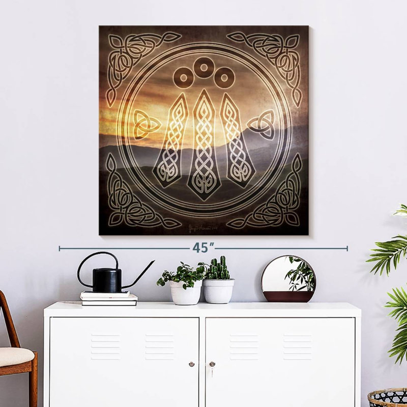 Kerner Celtic Awen, H 33 po x l 33 po