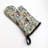 Bunny Check Oven Mitt Cotton Twill