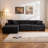 105'' Modular Sectional Sofa Couch,Boneless Couch, Compressed Couch, Detachable And Washable, Replaceable Sofa Cover, Modern Woven-Textured Upholstery, Convertible L-Shaped Design For Living Room-984386092-984386090