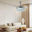 Luminaire suspendu en cristal 42 po