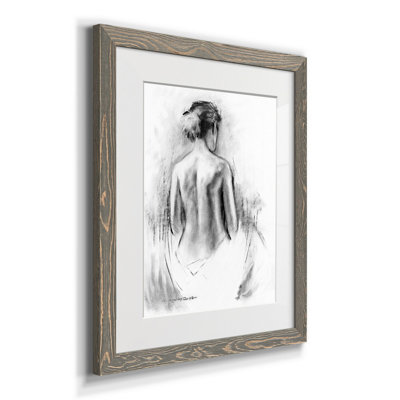 " Soft Silhouette III " Painting Print