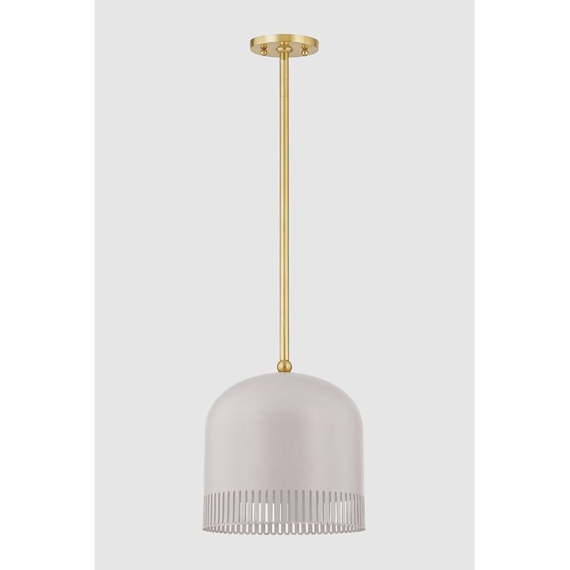 Luminaire suspendu 1 lumière Liba par Zoe Feldman x Mitzi, H 9,50 po x l 9,75 po x P 9,75 po