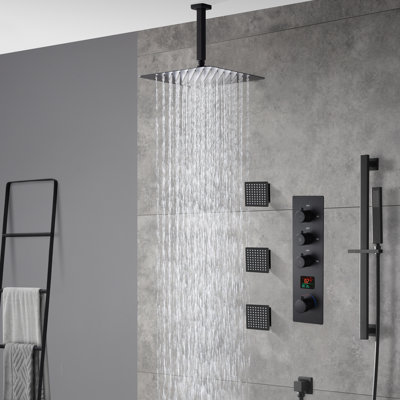 Thermostatic All-In-One Kit with Rough in-Valve