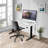 Mount-It Dual Motor Electric Standing Desk with 48 in. Tabletop, White-95768374