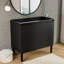 Meuble-lavabo modulaire Valdren 36 po, noir seulement