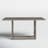 Annea Rectangular with Solid Wood Base Dining Table
