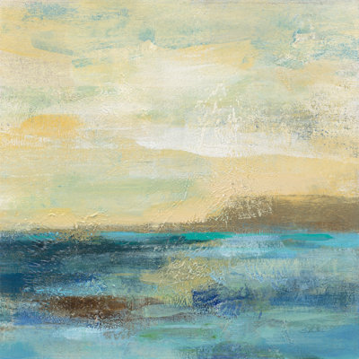 «Sunset Beach II» par Silvia Vassileva, reproduction sur toile tendue