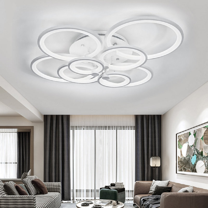 Berkowitz LED Semi Flush Mount