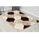 Modern Arriola Shag Abstract Geometric Rug For Living Room Bedroom