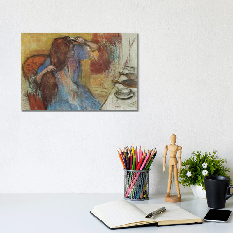 Edgar Degas - Wrapped Canvas Painting, 20.32 cm H x 30.48 cm W