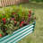 Metal Raised Planter Rectangle Bed For Vegetables, Plants, , - Rust Herbs, Easy Assembly, Proof-107314651-107314650