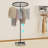 360° Rotatable Round Clothes Rack Round Clothing Rack, Floor-Standing Circular Rack Stand With Wheels-114815259