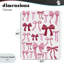 Toile rose et rouge Bows All Over, design par Marcus Prime-1246476962