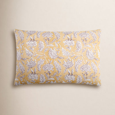 Erica 22" x 14" Cotton Throw Pillow