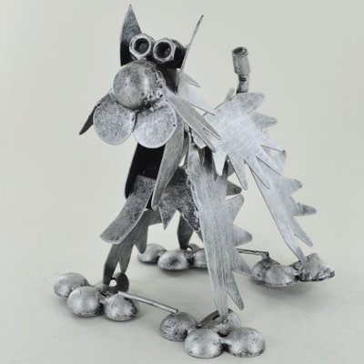Alexys Cat Metal Garden Statue