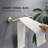 4-Pieces Brushed Nickel Gold Bathroom Accessories Set, Stainless Steel Bathroom Hardware Set, Bath Towel Bar Set, Towel Racks For Bathroom Wall Mounted.-122643806