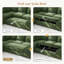 114" modular sectional sofa, corduroy l shaped modular sofa, sectional couches for living room, bedroom and apartment-1069491482