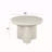Light Gray High Gloss End Table
