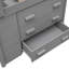 Lit mezzanine avec armoire et tablette-500734603