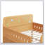 Wooden Bed With LED Light, Storage Drawers,-1439362239