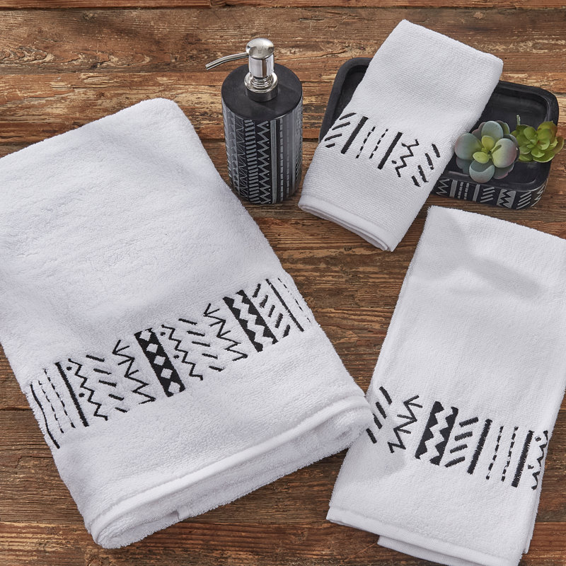 Ensemble de 2 serviettes Kymisha