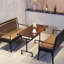 Banc de rangement Cafe Bar