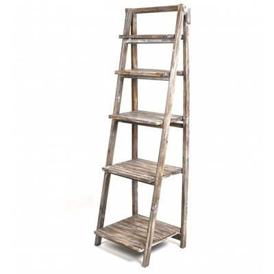 15'' W Solid Wood Shelving Unit