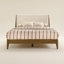 Ensemble de chambre à coucher entièrement assemblée en bois massif 4 pièces Nane-486303666-486303668