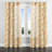 Geometric Window curtains - Modern Beige Angles Grommet Curtain - 1 Panel-87402688-87402694