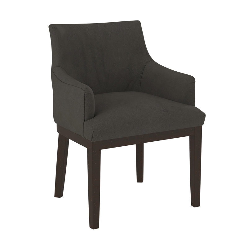 Upholstered Arm Chair, Evolution Smokey, Weathered Gray
