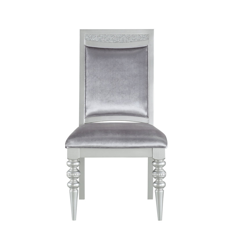 Chaise d'appoint Otto en argent