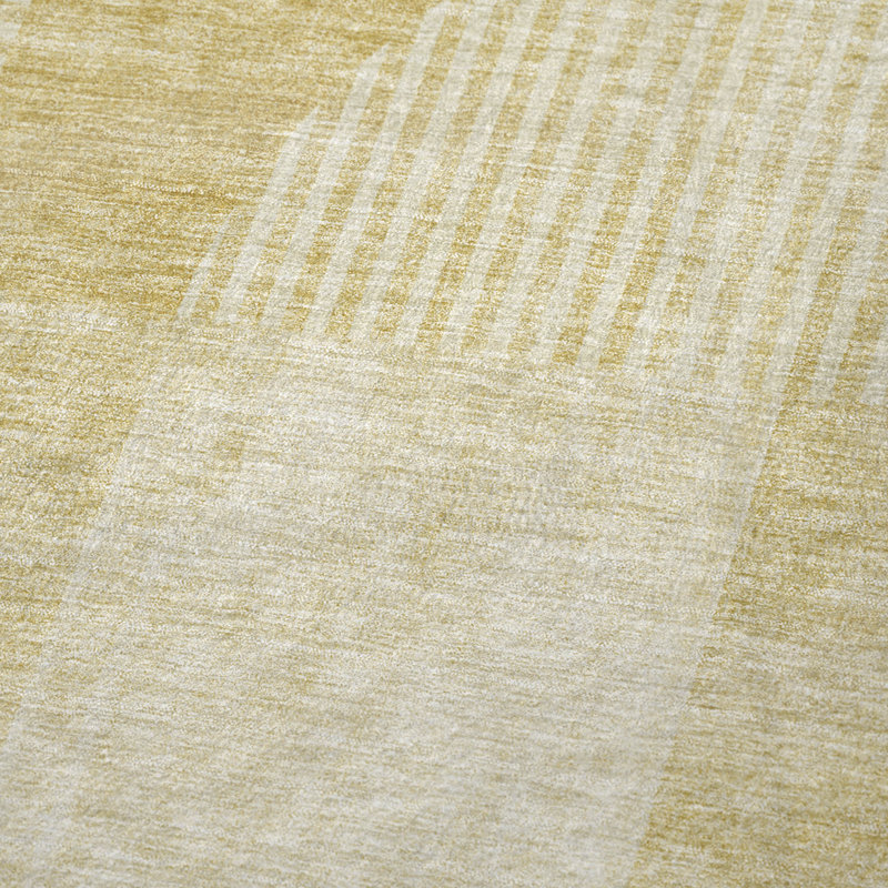 Jeté art déco Addison Sherpa ASB711, Doré