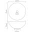 Belfry Bathroom Epichio 32.5mm L x 325mm W Ceramic Circular Countertop Basin Sink-1614779532