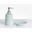 5-Piece Bathroom Accessories Set POZUZO Mint Green-1657537778