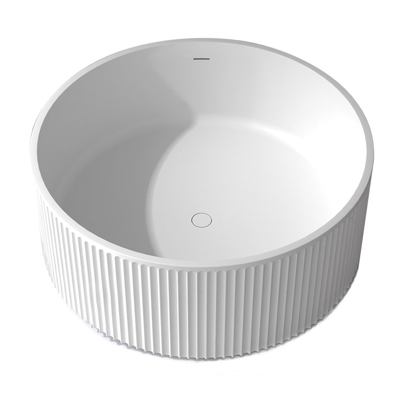 Brio 51.12'' L Freestanding Soaking Bathtub, Matte White