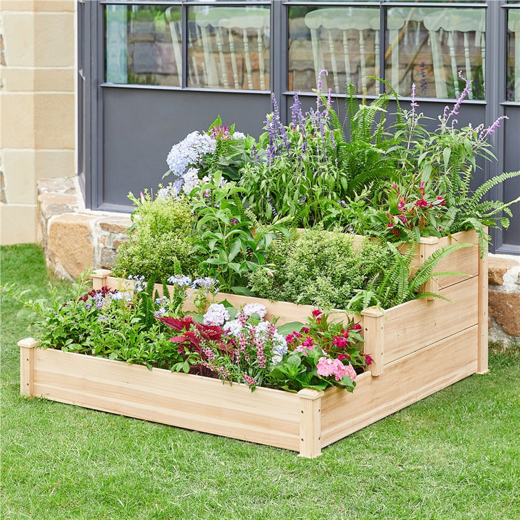 Raised Garden Bed - WoodLogger